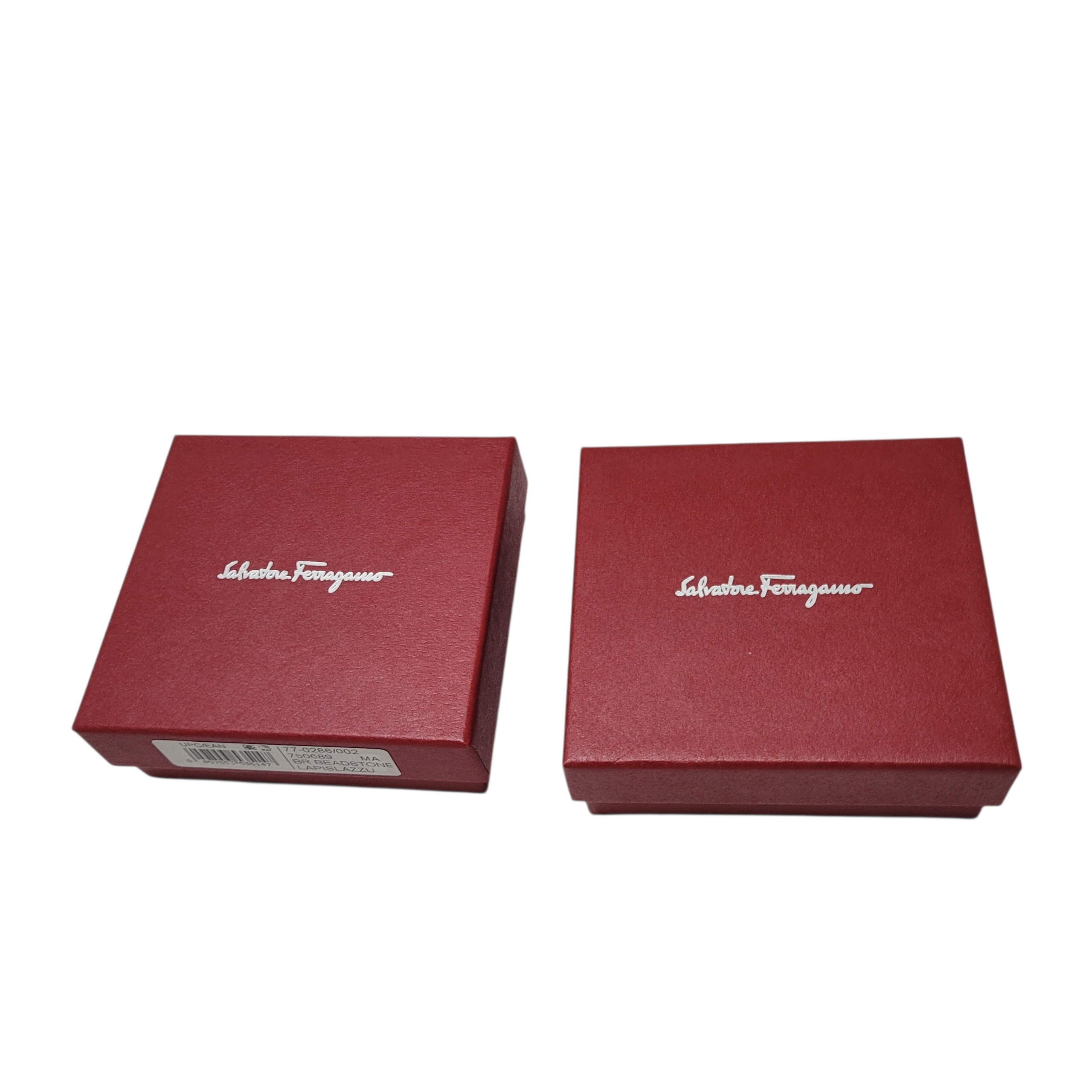 Salvatore Ferragamo Red Jewelry Box | Set Of 2